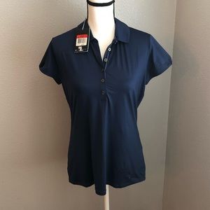 Nike Navy Blue Polo Golf Shirt NWT